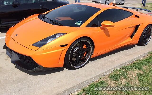 Lamborghini Gallardo spotted in Dallas, Texas