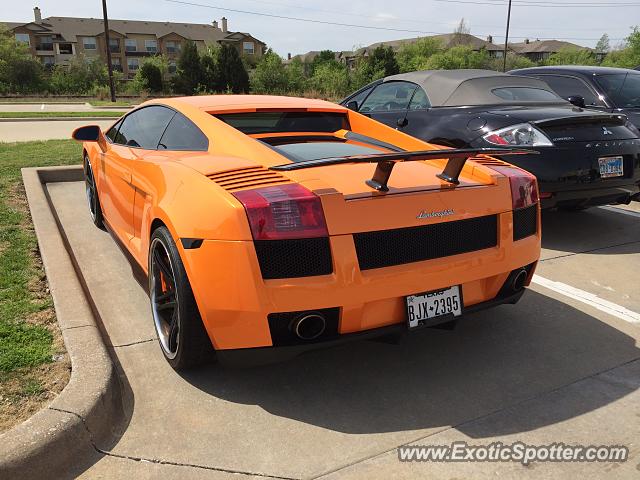 Lamborghini Gallardo spotted in Dallas, Texas