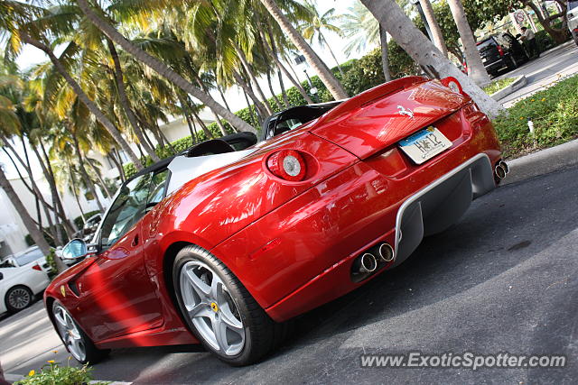 Ferrari 599GTO spotted in Bal Harbour, Florida