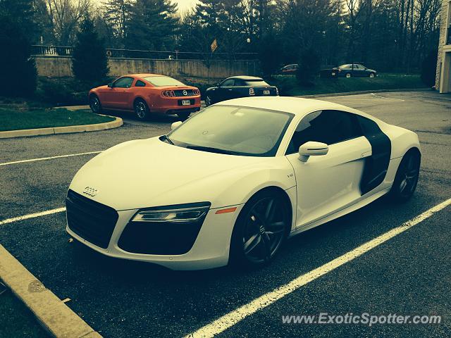 Audi R8 spotted in Bloomington, Indiana