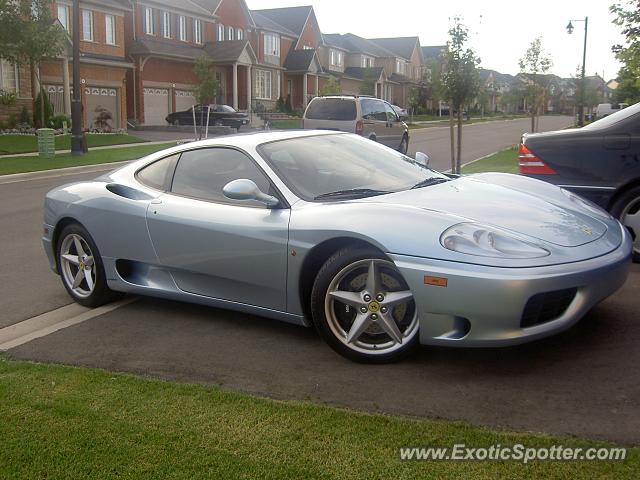 Ferrari 360 Modena spotted in Richmond Hill, Canada