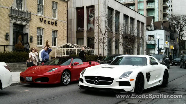 Mercedes SLS AMG spotted in Toronto, Canada