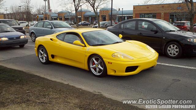 Ferrari 360 Modena spotted in Boucherville, Canada