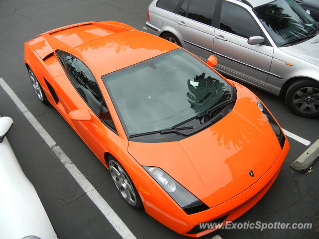 Lamborghini Gallardo spotted in La Jolla, California