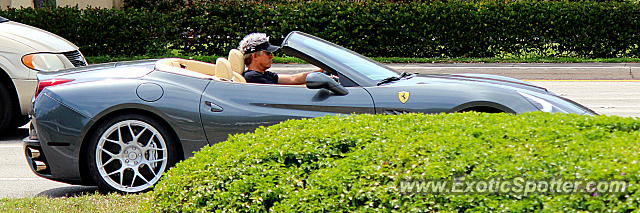 Ferrari California spotted in Naples, Florida