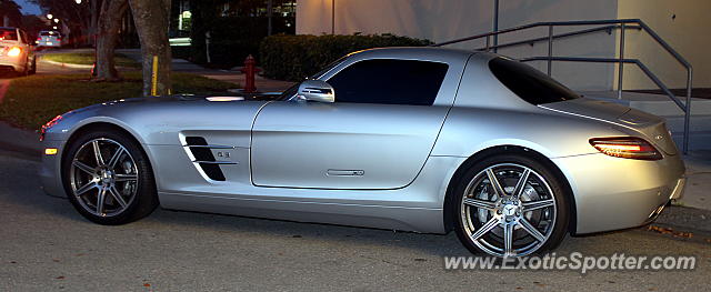 Mercedes SLS AMG spotted in Naples, Florida