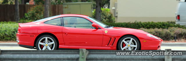 Ferrari 550 spotted in Naples, Florida