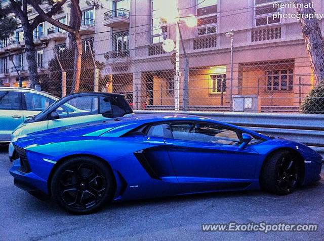 Lamborghini Aventador spotted in Monaco, Monaco