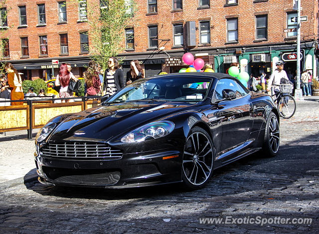 Aston Martin DBS spotted in New York, New York