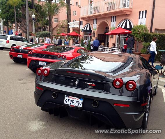 Ferrari F430 spotted in La Jolla, California