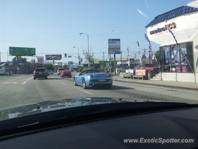 Ferrari California spotted in Beverly Hills, California