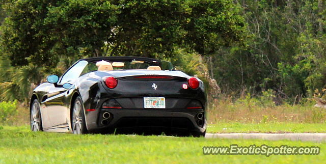 Ferrari California spotted in Naples, Florida