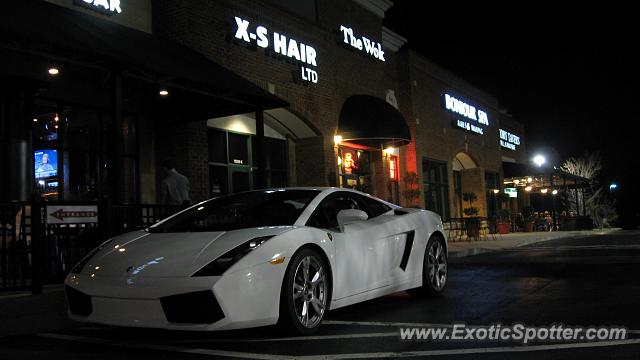 Lamborghini Gallardo spotted in Charlotte, North Carolina