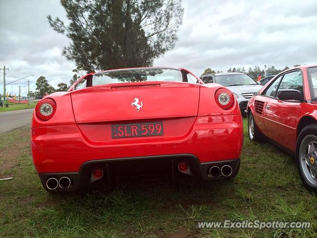 Ferrari 599GTB spotted in Sydney, Australia