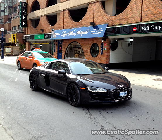 Audi R8 spotted in Toronto, Canada