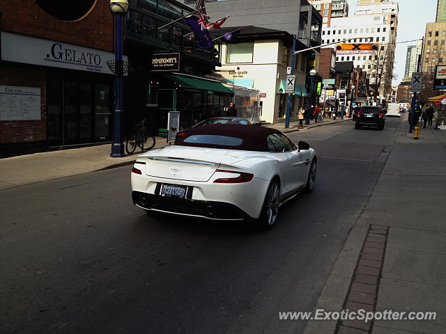 Aston Martin Vanquish spotted in Toronto, Canada