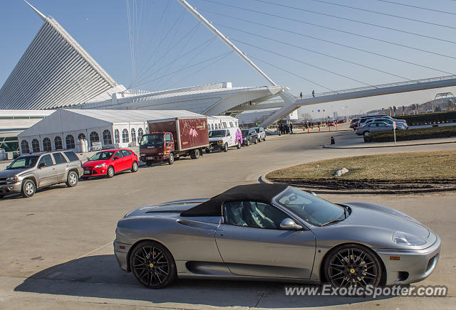 Ferrari 360 Modena spotted in Milwaukee, Wisconsin