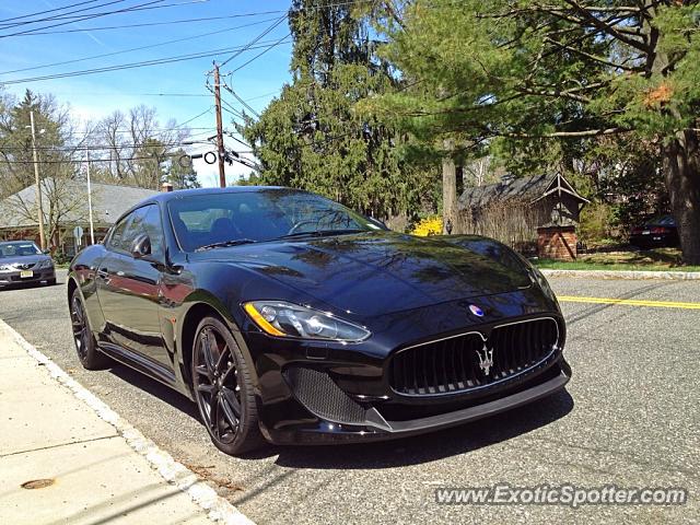 Maserati GranTurismo spotted in Harrington park, New Jersey