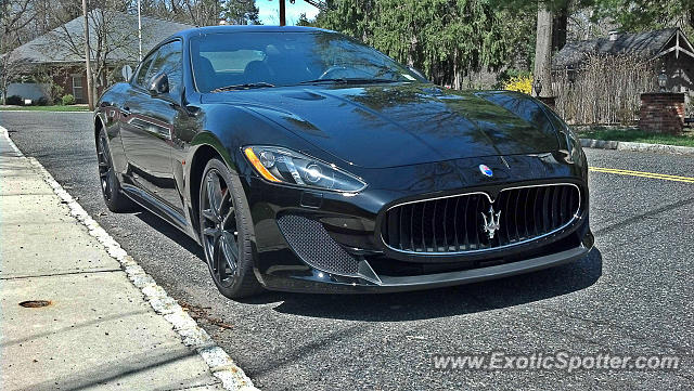 Maserati GranTurismo spotted in Harrington park, New Jersey