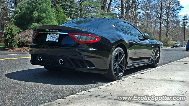 Maserati GranTurismo spotted in Harrington park, New Jersey