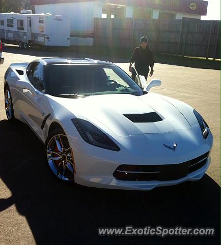 Chevrolet Corvette Z06 spotted in Beaumont, Texas