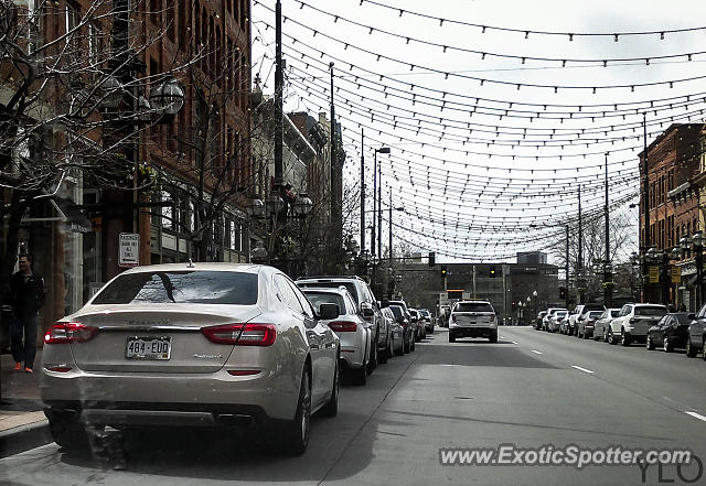 Maserati Quattroporte spotted in Denver, Colorado