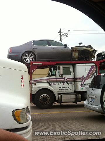 Maserati Quattroporte spotted in Houston, Texas