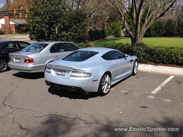 Aston Martin DBS spotted in Arlington, Virginia