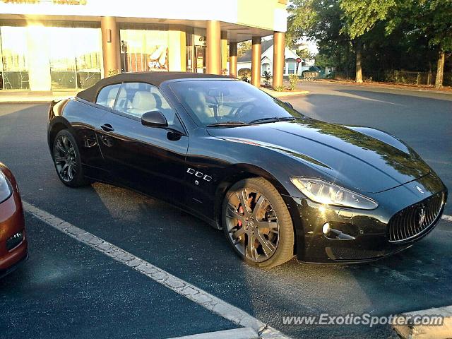 Maserati GranCabrio spotted in Panama City, Florida