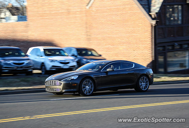 Aston Martin Rapide spotted in Greenwich, Connecticut