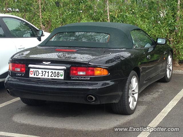 Aston Martin DB7 spotted in Almancil, Portugal