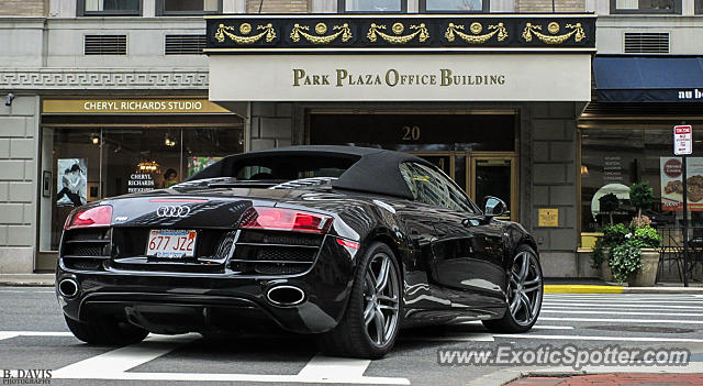 Audi R8 spotted in Boston, Massachusetts