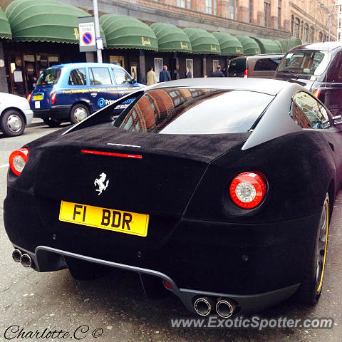 Ferrari 599GTB spotted in London, United Kingdom