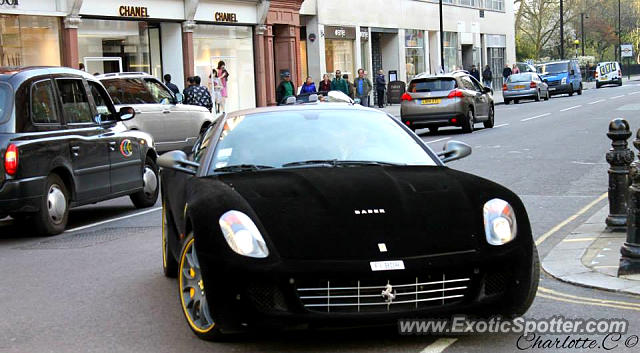 Ferrari 599GTB spotted in London, United Kingdom