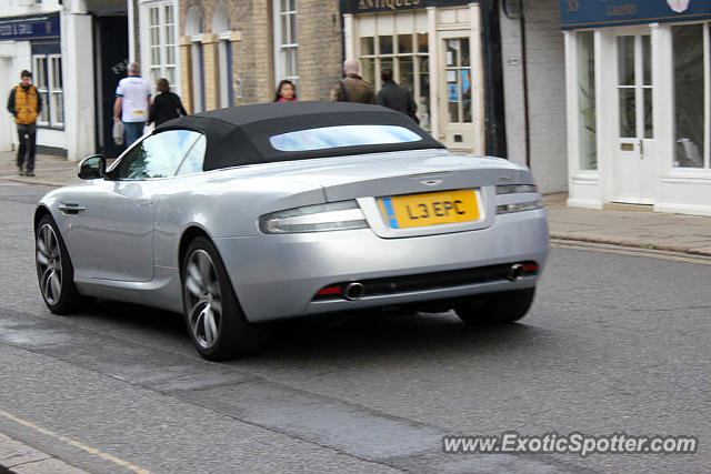 Aston Martin DB9 spotted in Cambridge, United Kingdom