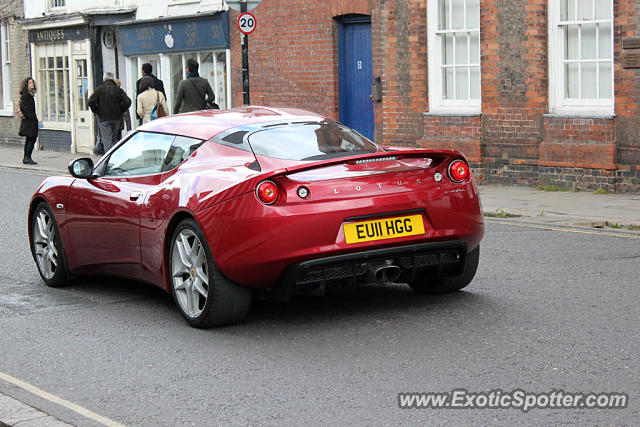 Lotus Evora spotted in Cambridge, United Kingdom