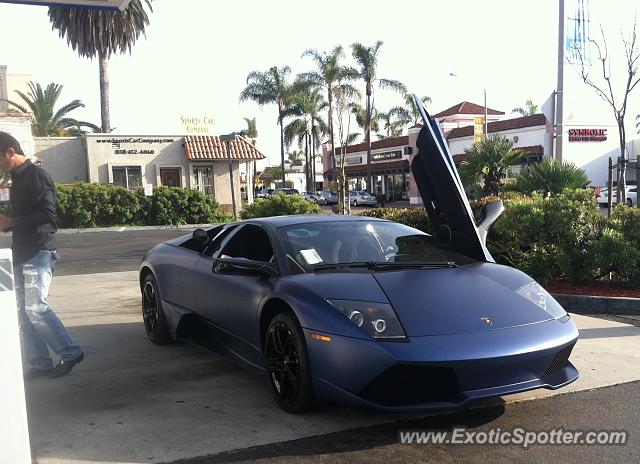 Lamborghini Murcielago spotted in La Jolla, California