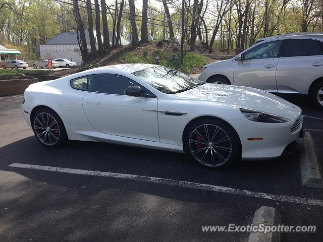 Aston Martin DB9 spotted in Great Falls, Virginia