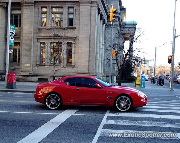 Maserati Gransport spotted in Toronto, Canada