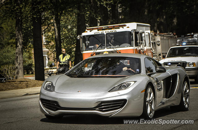 Mclaren MP4-12C spotted in Atlanta, Georgia