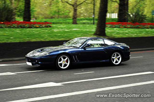 Ferrari 550 spotted in London, United Kingdom