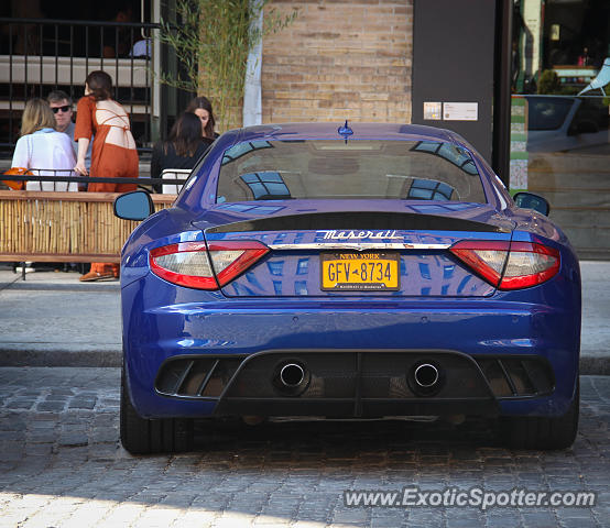 Maserati GranTurismo spotted in New York, New York