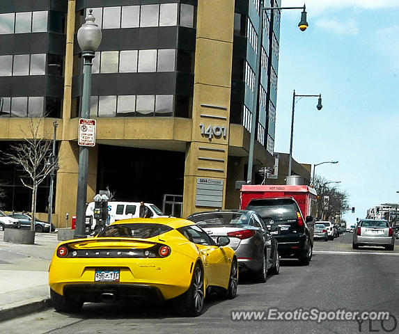 Lotus Evora spotted in Denver, Colorado