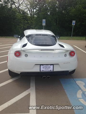 Lotus Evora spotted in Dallas, Texas