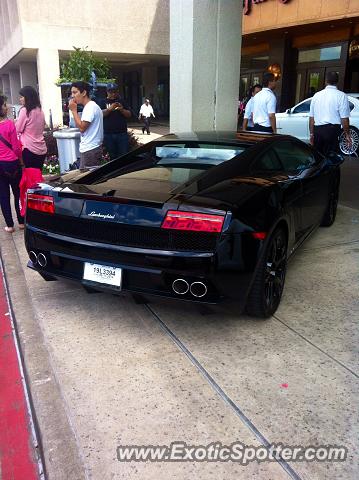 Lamborghini Gallardo spotted in Houston, Texas