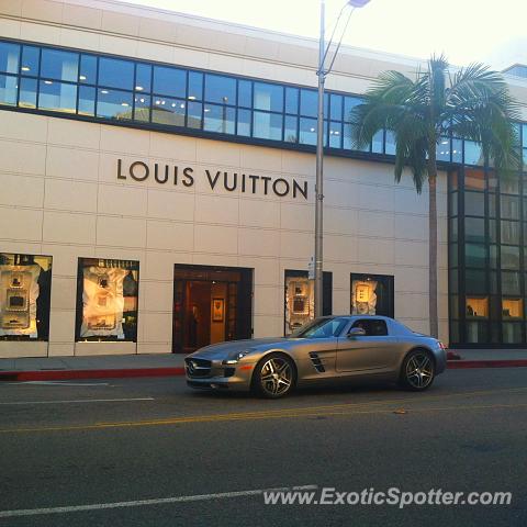 Mercedes SLS AMG spotted in Beverly Hills, California