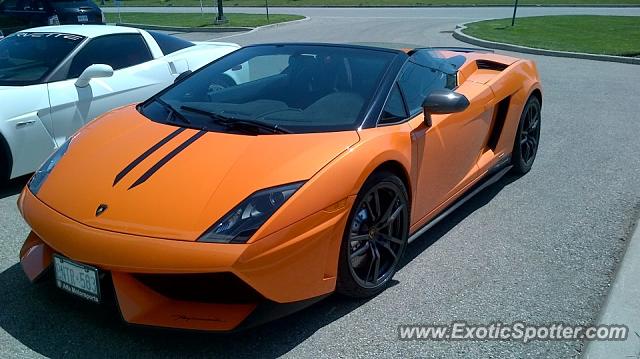 Lamborghini Gallardo spotted in London Ontario, Canada