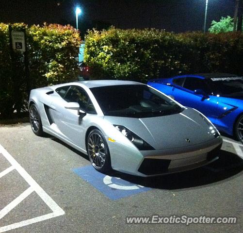 Lamborghini Gallardo spotted in Houston, Texas