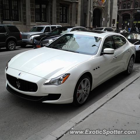 Maserati Quattroporte spotted in Chicago, Illinois