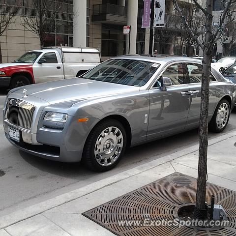 Rolls Royce Ghost spotted in Chicago, Illinois